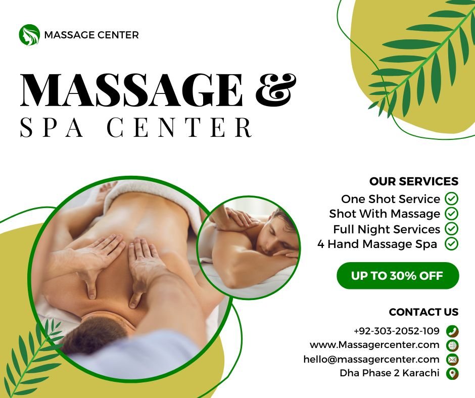 🌿 Best Massage Center in Karachi | Your Relaxation Destination