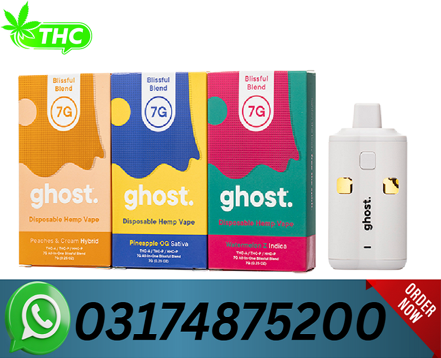 Ghost Blissful Blend Disposable 7G Price In Lahore/03174875200