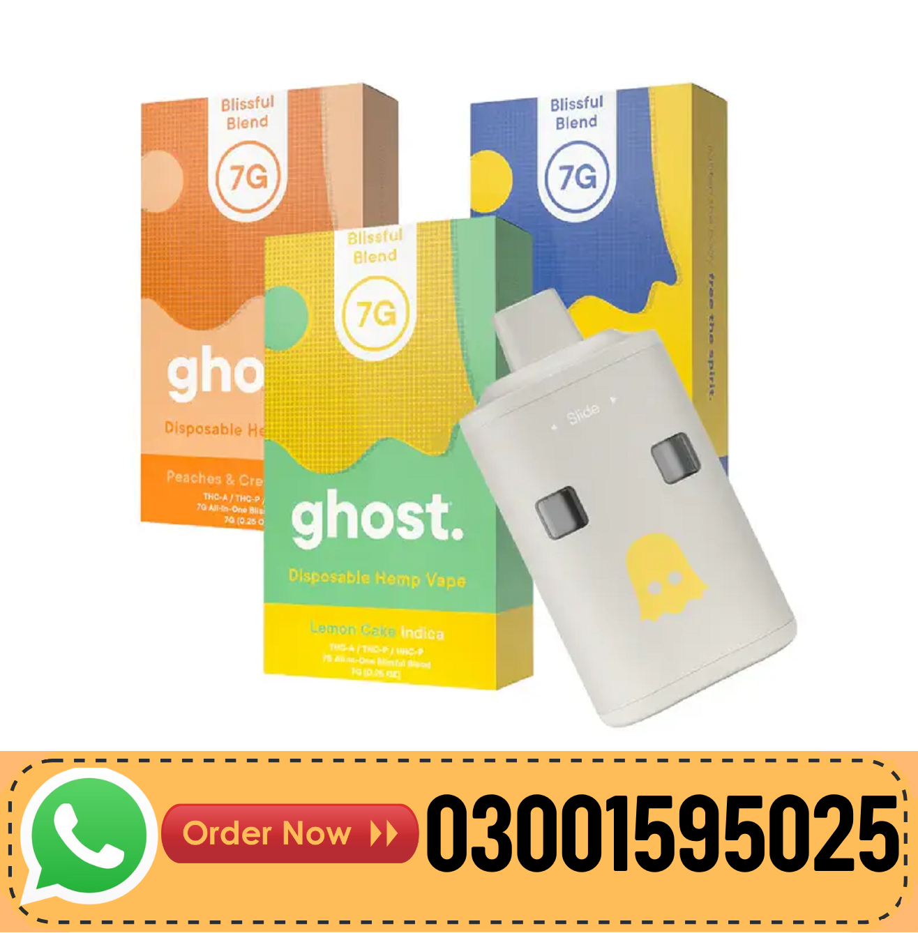 Fantastic Ghost Blissful Blend (03001595025) Disposable 7G In Gujranwala