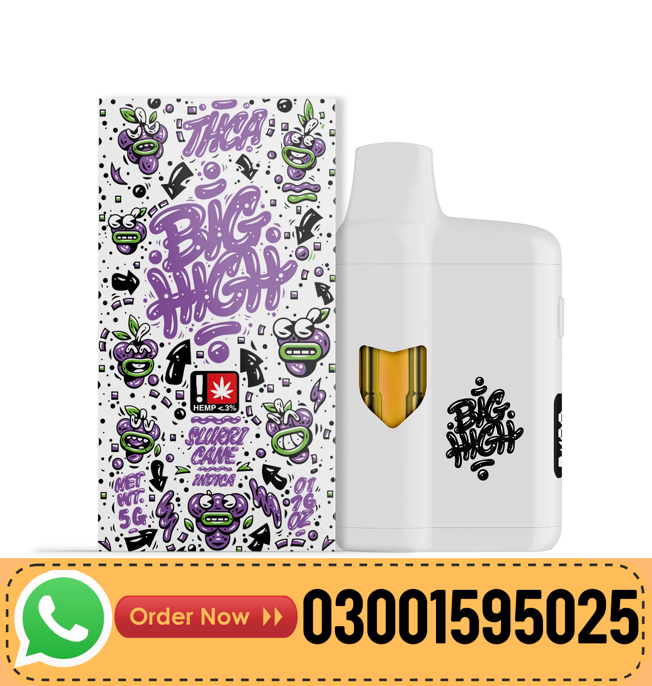 Big High THCA Disposable 5G In Multan=03001595025